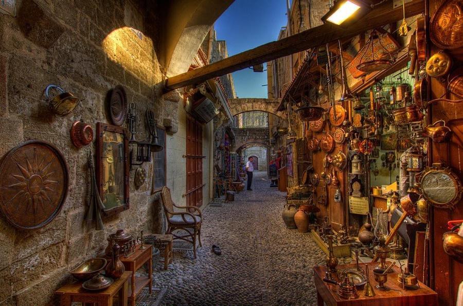 Elia Suites - Old Town Rhodes City Exterior foto